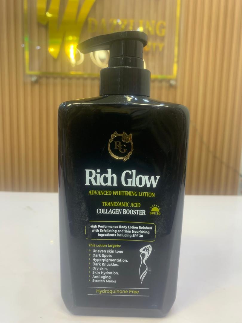 Rich Glow Lotion – Dazzlin World Beauty