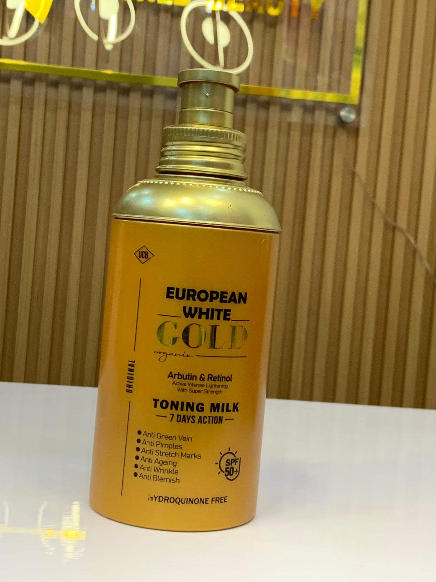 European White Lotion
