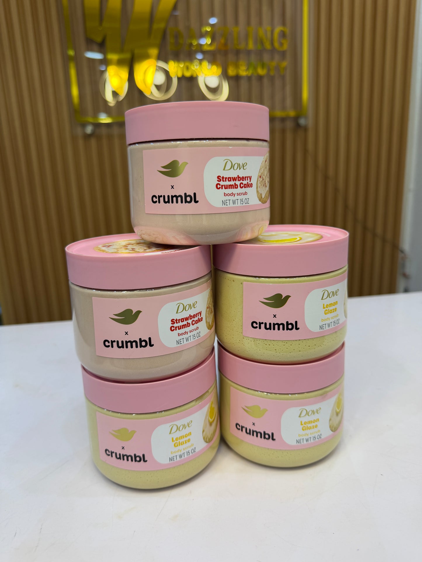 Dove Crumbl Body Scrub