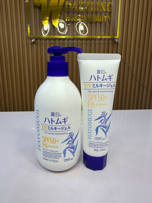 KUMANO COSME - Reihaku Hatomugi UV Milky Gel SPF 50PA+++