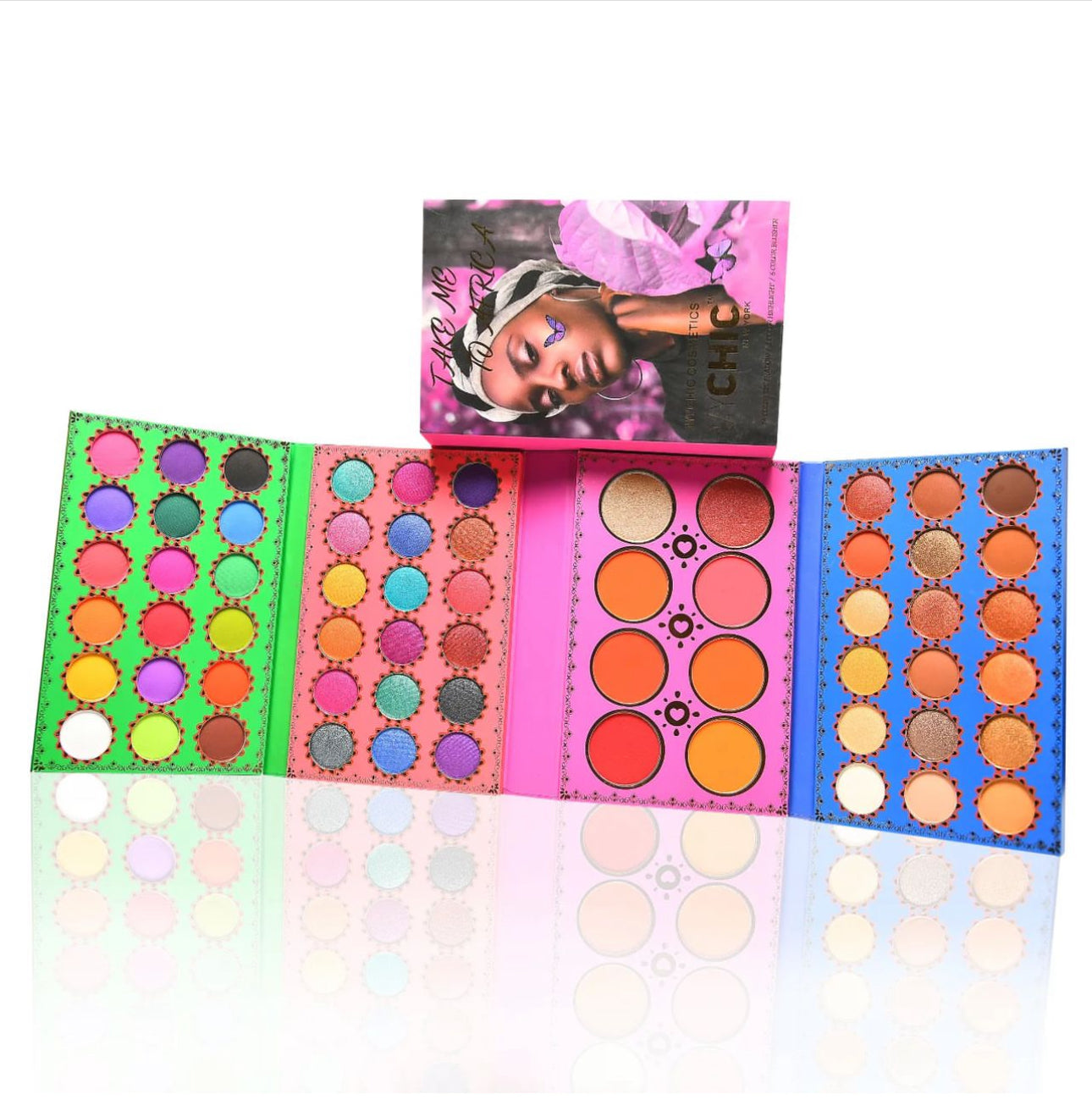 MyChic Cosmetics Take Me To Africa Eyeshadow Pallet