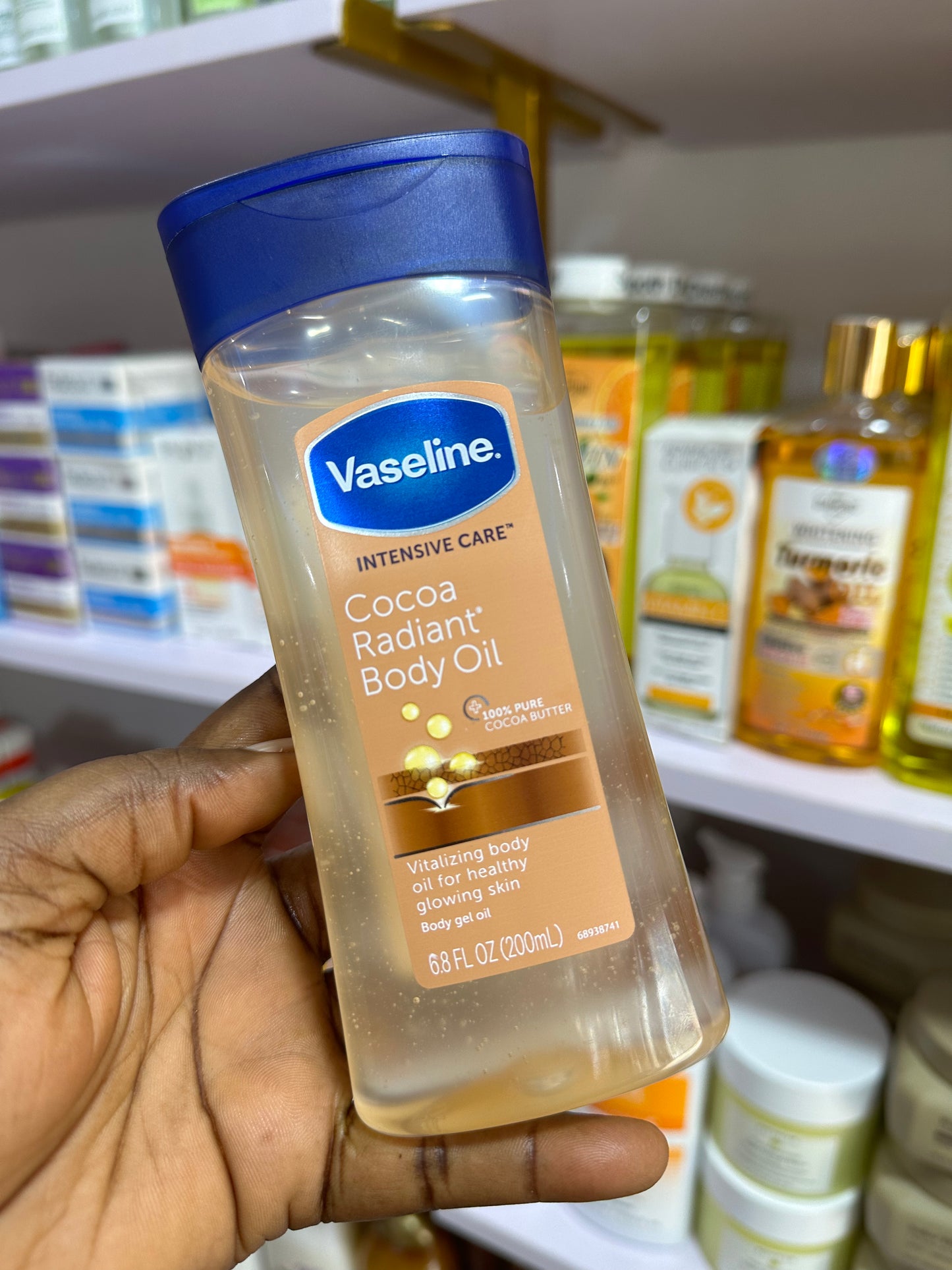 Vaseline Cocoa Radiant Gel Oil