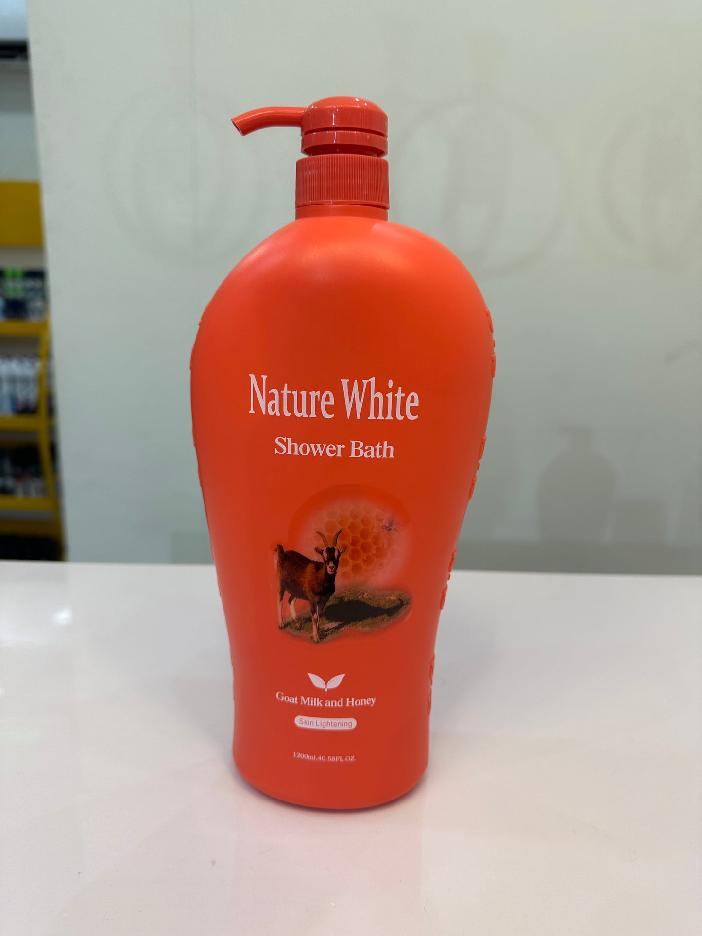 Amos White Shower Gel