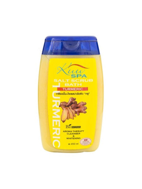 Kuu Spa Turmeric Salt Scrub Bath