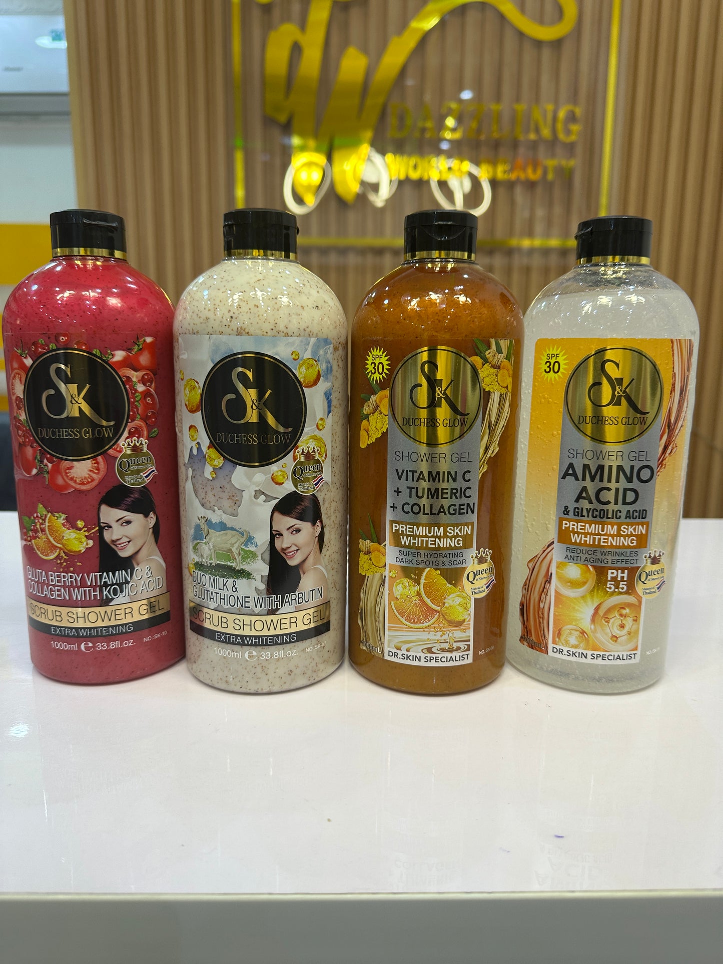 SK Duchess Glow Shower Gel