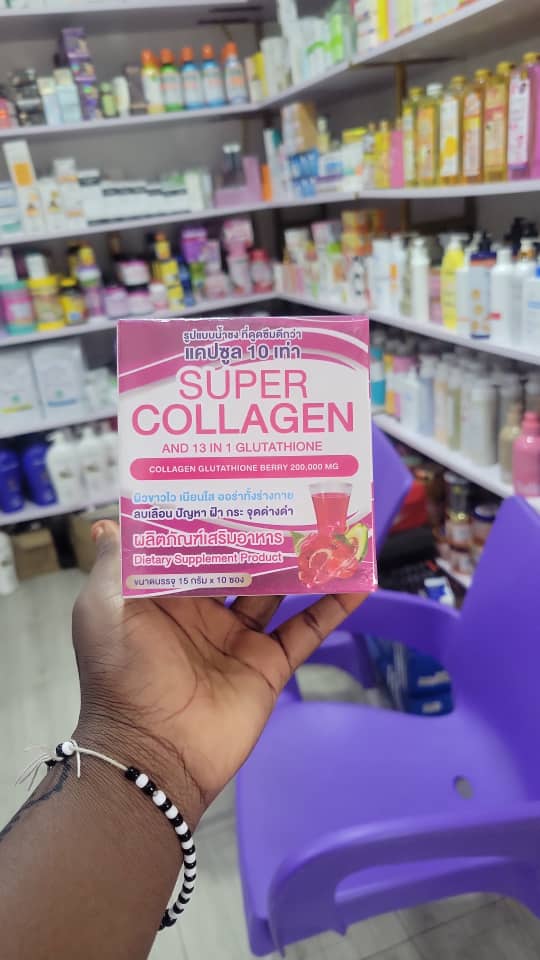 Super Collagen and Gluthathion