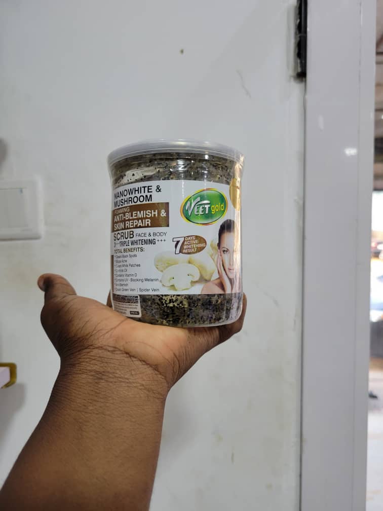 Veet Gold Nano White and Mashroom