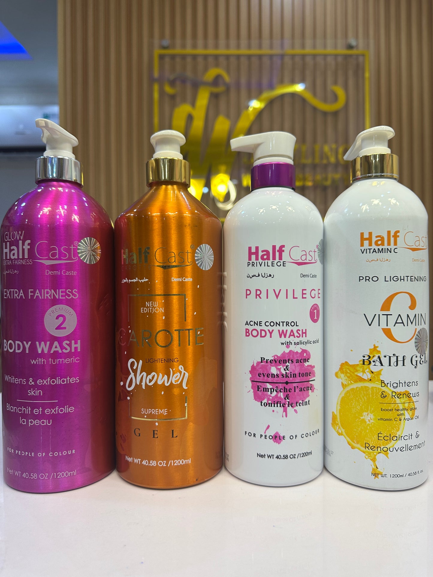 Halfcast Lightening Body Wash
