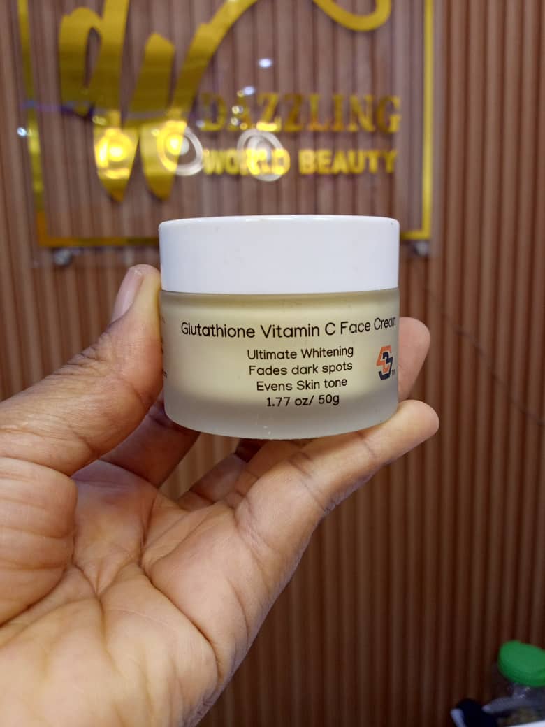 Gluthathione Vitamin C Face Cream Dazzlin World Beauty Gluthathione Vitamin C Face Cream Dazzlin World Beauty