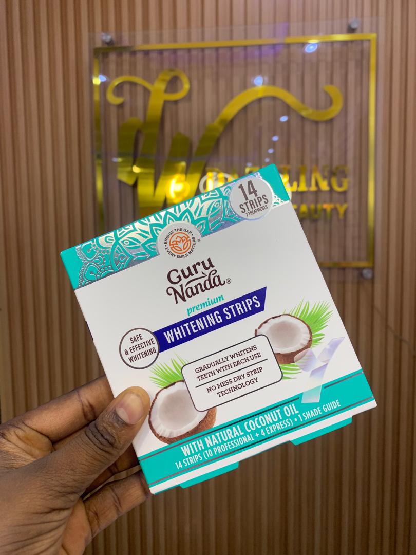 GuruNanda Teeth Whitening Strips 14 Strips