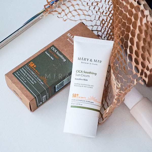 Mary&May CICA Soothing Sun Cream SPF50+ PA++++