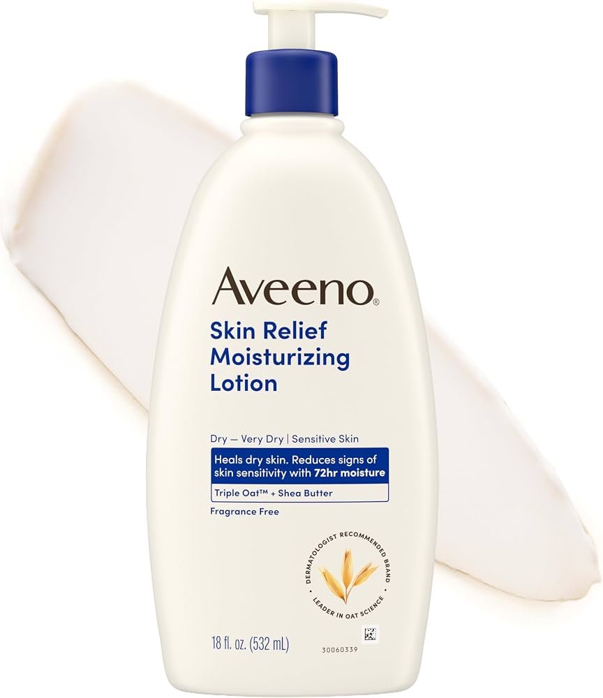 Aveeno Skin Relief Moisturizing Body Lotion for Very Dry Skin