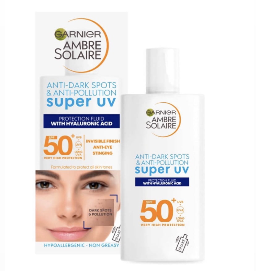 Garnier Ambre Solaire Super UV Anti-Dark Spots Face Fluid SPF50+ 40ml