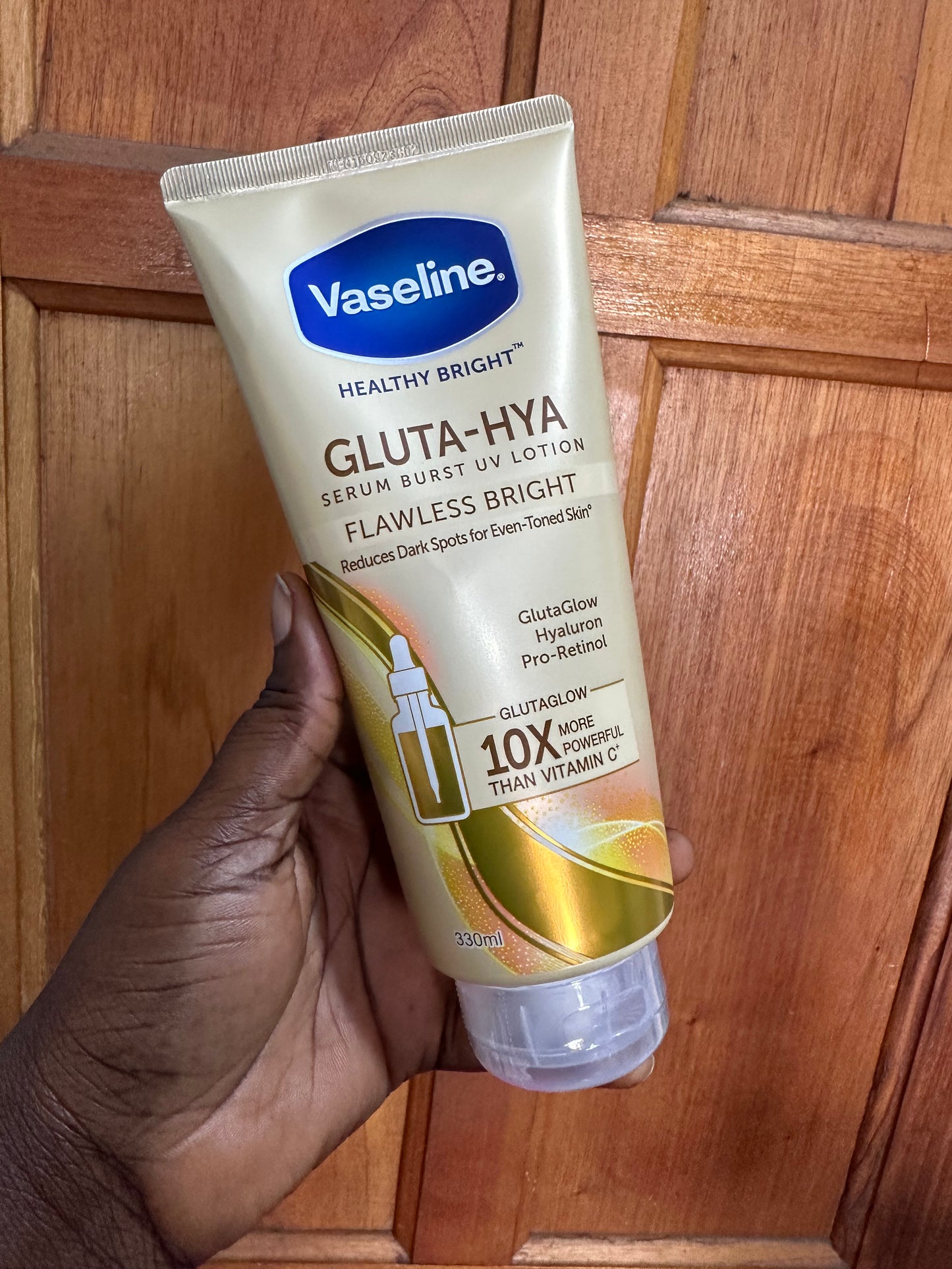 Vaseline Gluta-Hya Serum Burst Lotion Flawless Bright