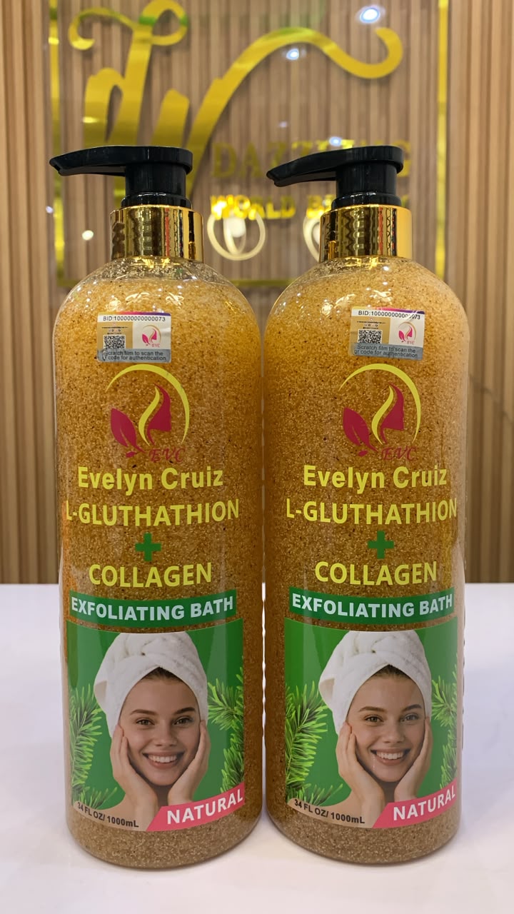 Evelyn Cruiz Exfoliating Shower Bath