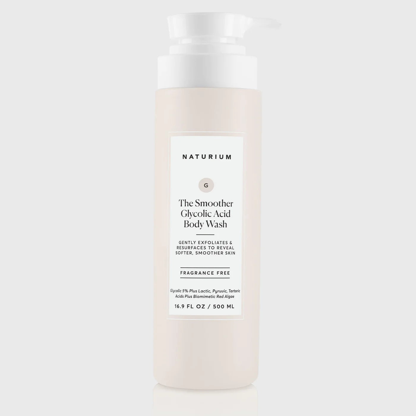 NATURIUM THE SMOOTHER GLYCOLIC ACID EXFOLIATING BODY WASH