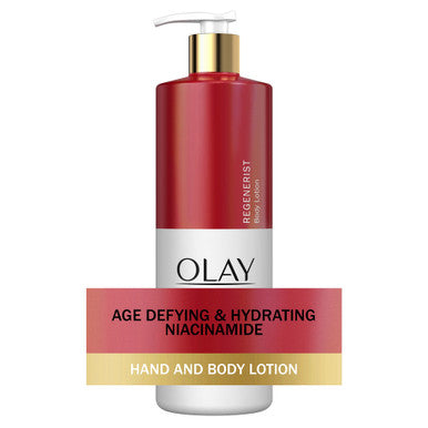 Olay Regenerist Hand & Body Lotion
WITH NIACINAMIDE