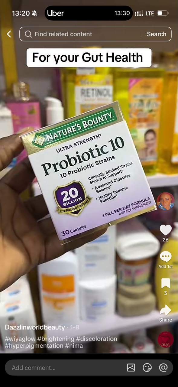 Nature’s Bounty Probiotic 10