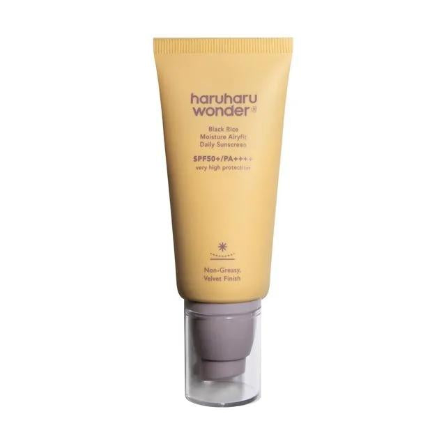 Haruharu WONDER - Black Rice Moisture Airyfit Daily Sunscreen SPF50+ PA++++ - 50ml