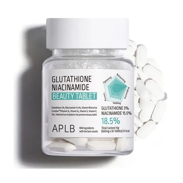 APLB Glutathione Niacinamide Beauty Tablet Dazzlin World Beauty APLB Glutathione Niacinamide Beauty Tablet Dazzlin World Beauty