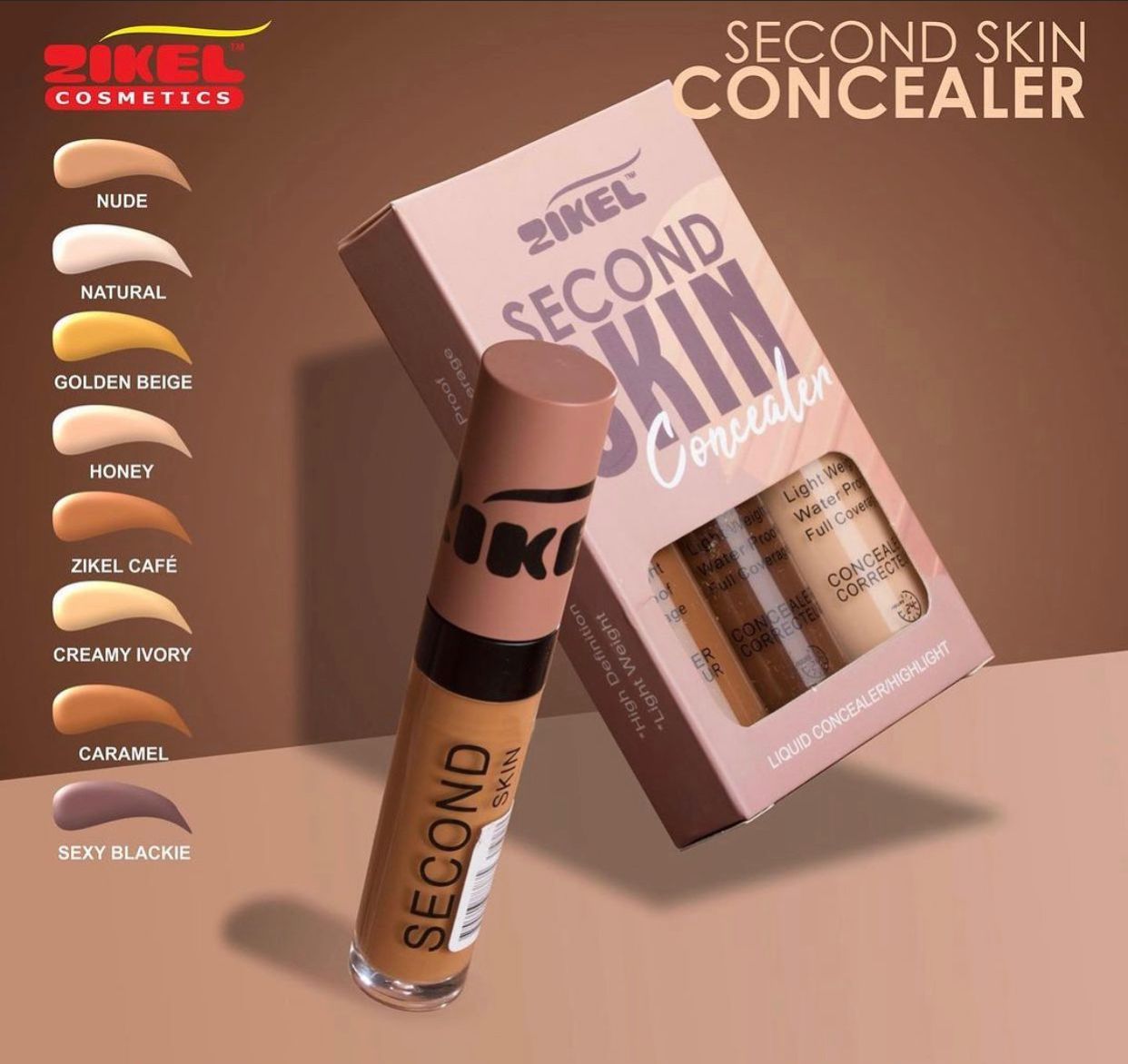 Zikel Second Skin Concealer