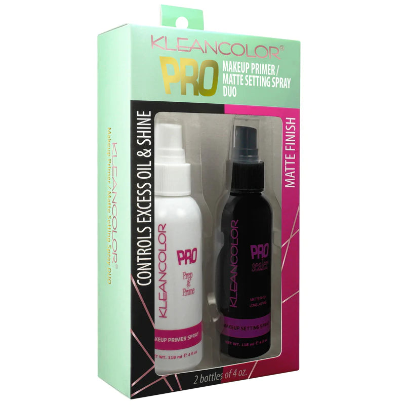 KLEANCOLOR PRO PRIMER & SETTING SPRAY DUO
