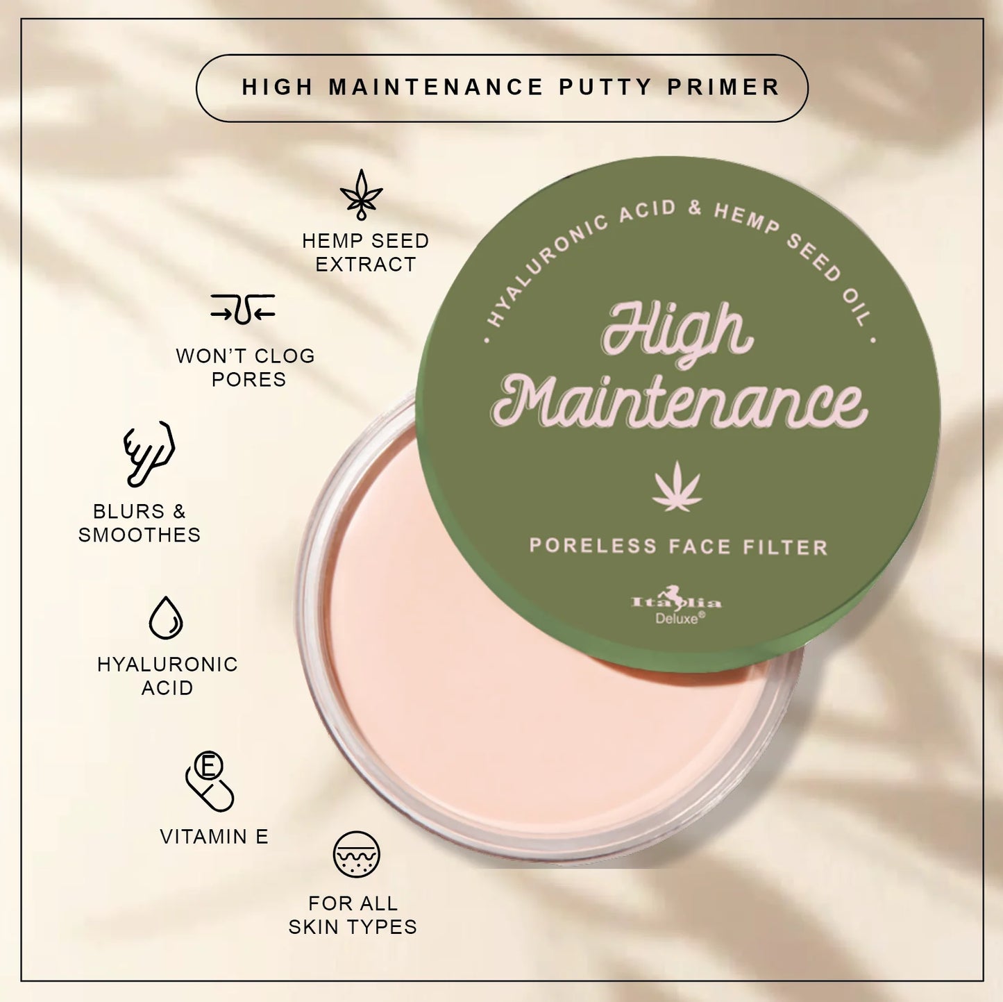 Itallia Delux High Maintenance Putty Primer