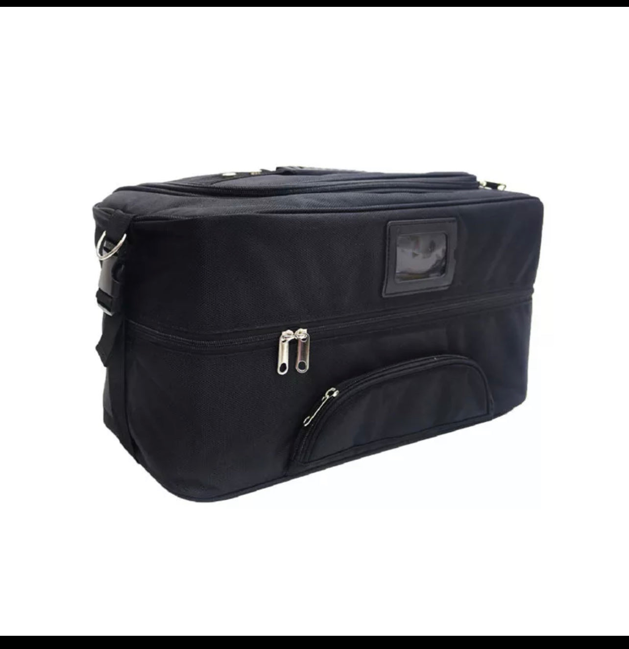 Rectangular Makeup Bag With Compartment
