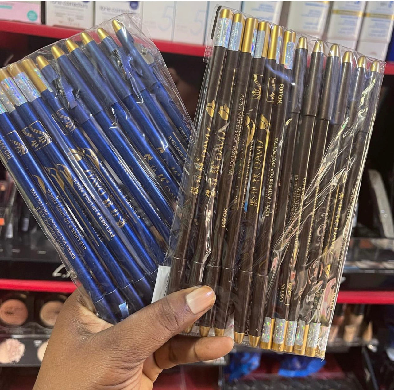 Davi’s Brow and Eyeliner Pencil (12pcs)