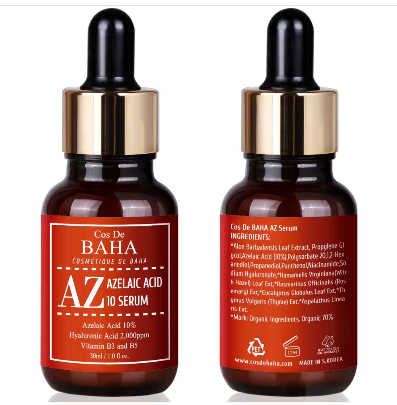 Cos De BAHA - AZ Azelaic Acid 10 Serum