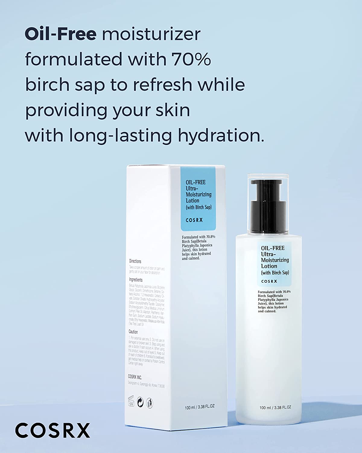 Cosrx Oil Free Ultra Moisturizing Lotion