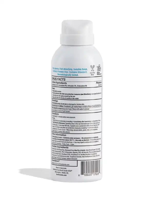 Bondi Sand Fragrance Free Sunscreen Spray