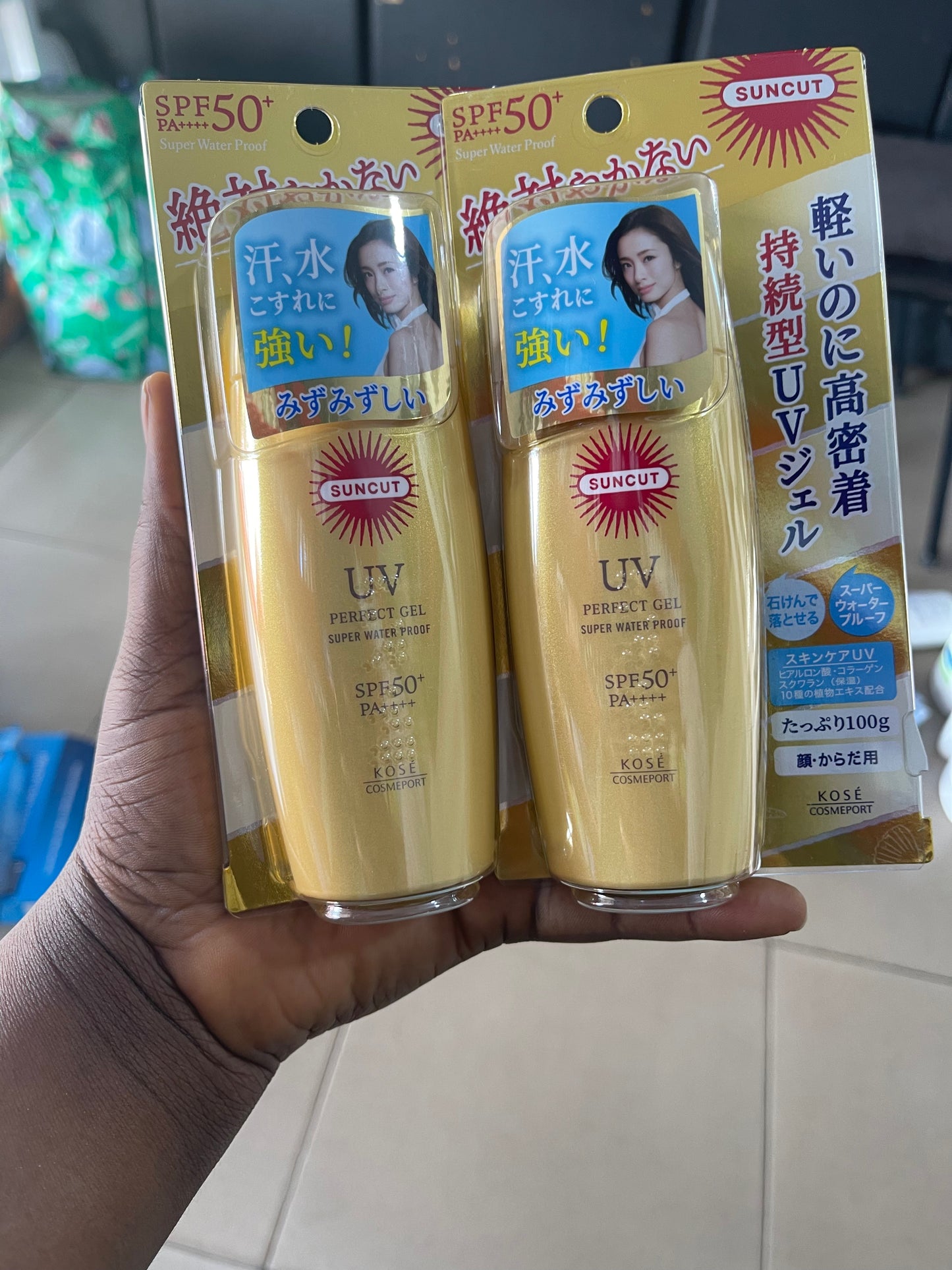 KOSE - Suncut Perfect UV Gel SPF 50+ PA++++