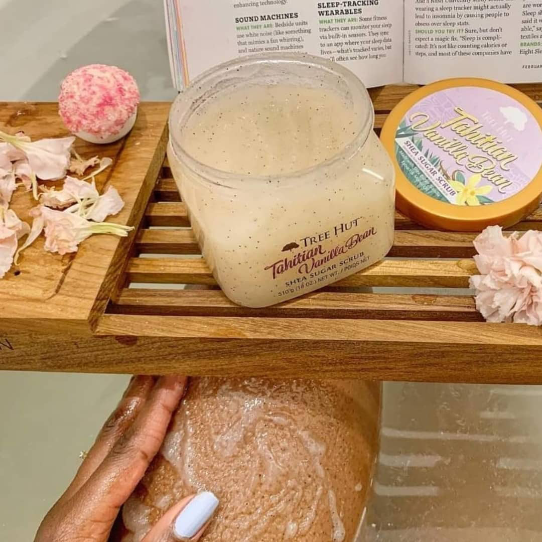 Tree Hut Tahitian Vanilla Bean Shea Sugar Scrub