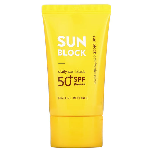 California Aloe Daily Sun Block, SPF 50+ PA++++