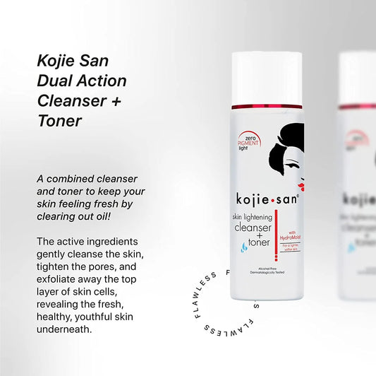 Kojie San Combined Cleanser and Toner - Dual Action