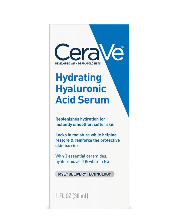 Cerave Hydrating Hyaluronic Serum 1oz