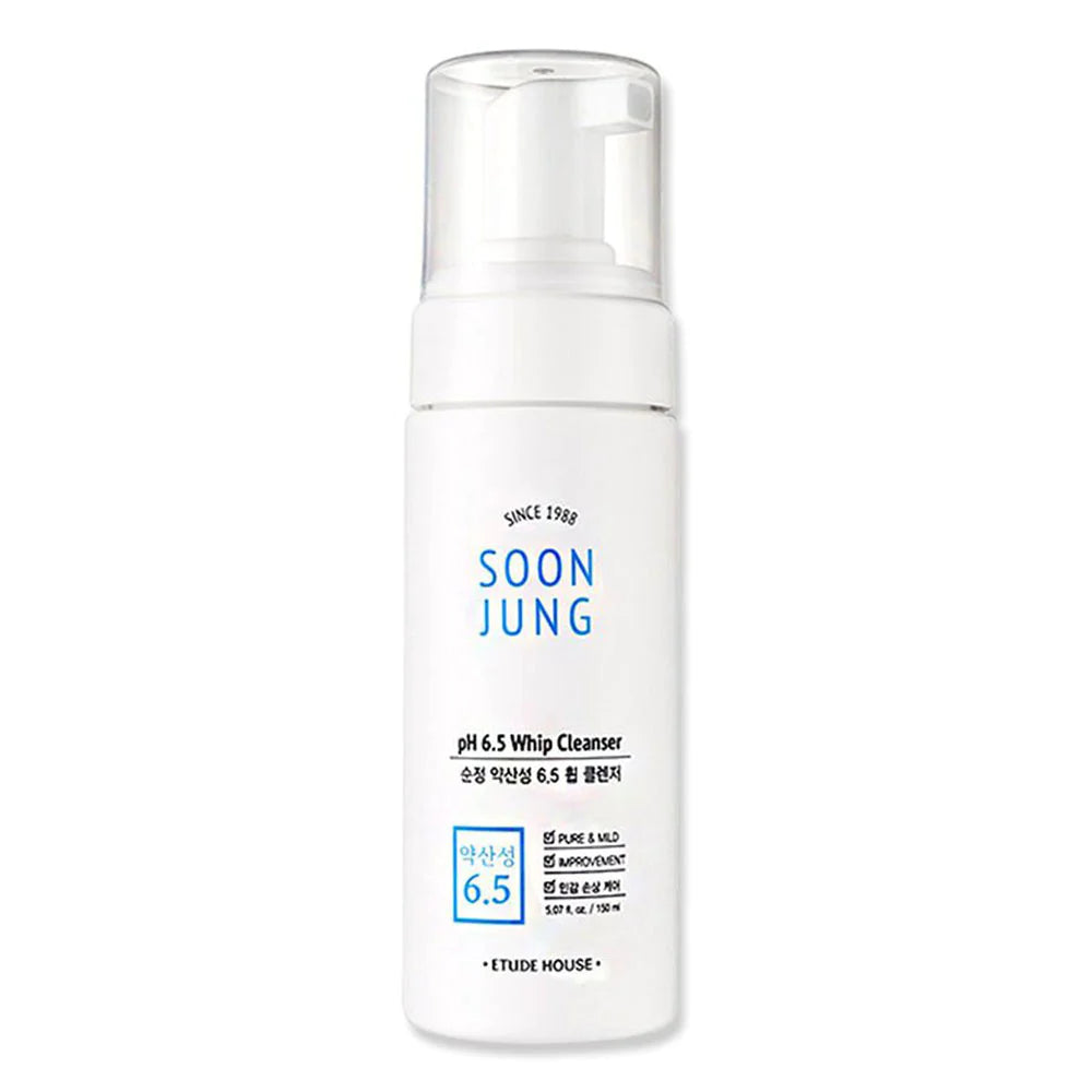 ETUDE - Soon Jung pH 6.5 Whip Cleanser