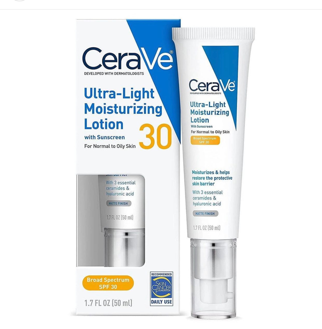 Cerave Ultra Light Moisturizing Lotion