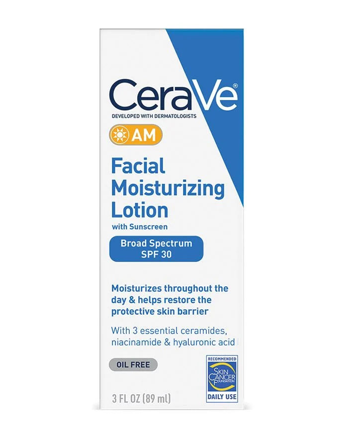 CeraVe AM Facial Moisturizing Lotion 3oz