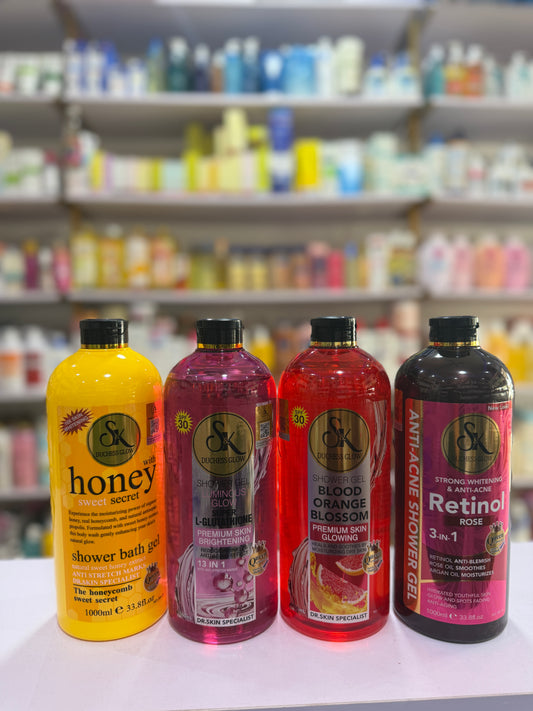 SK Shower Gels