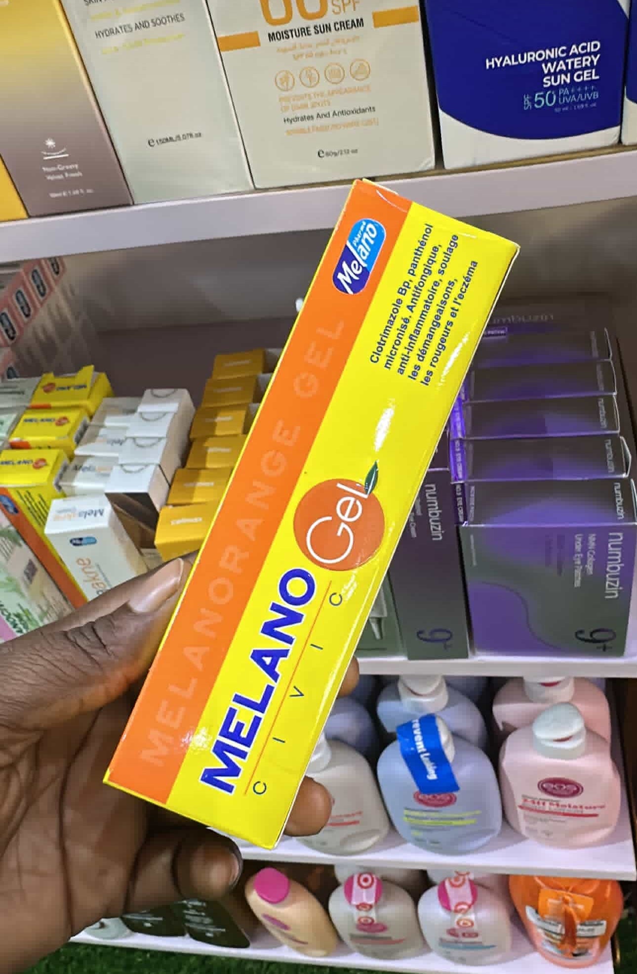 MelanoOrange Gel