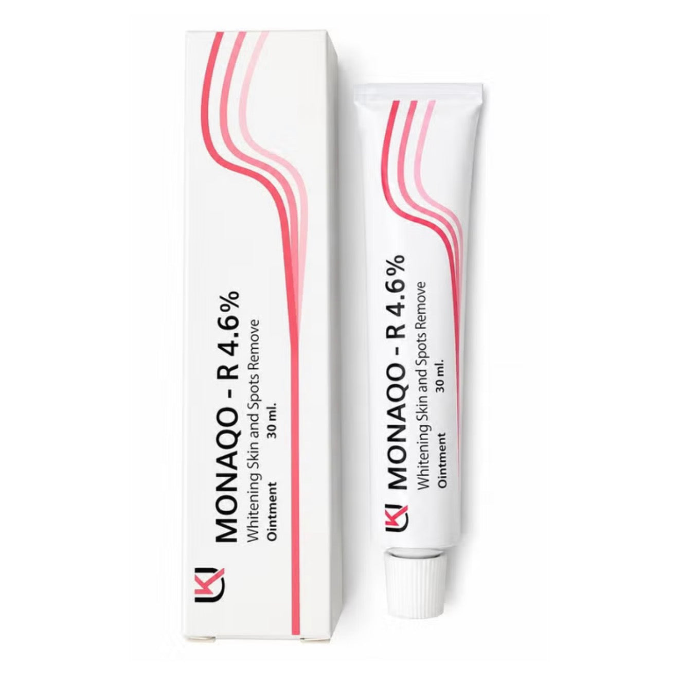 Monaqo-R 4.6% Whitening Skin And Spots Remove Ointment 30ml