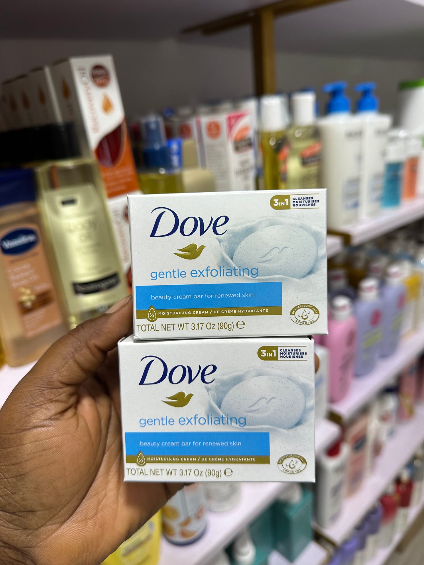 Dove Gentle Exfoliating Bar Soap