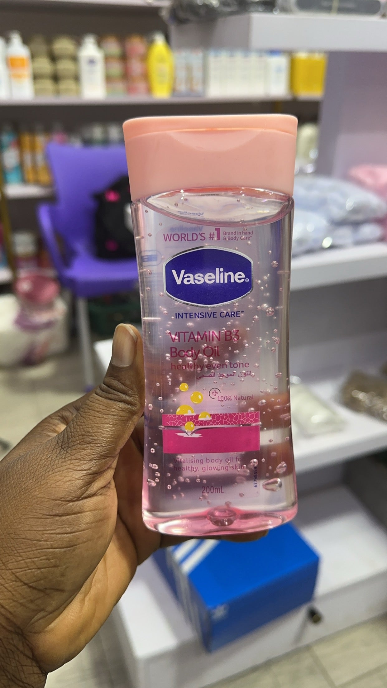 Vaseline Vitamin B3 Body Oil