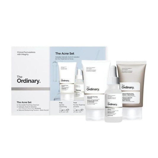 The Ordinary Acne Set, 3 – Step Regimen