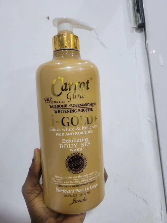GHP Carrot Glow Shower Gel