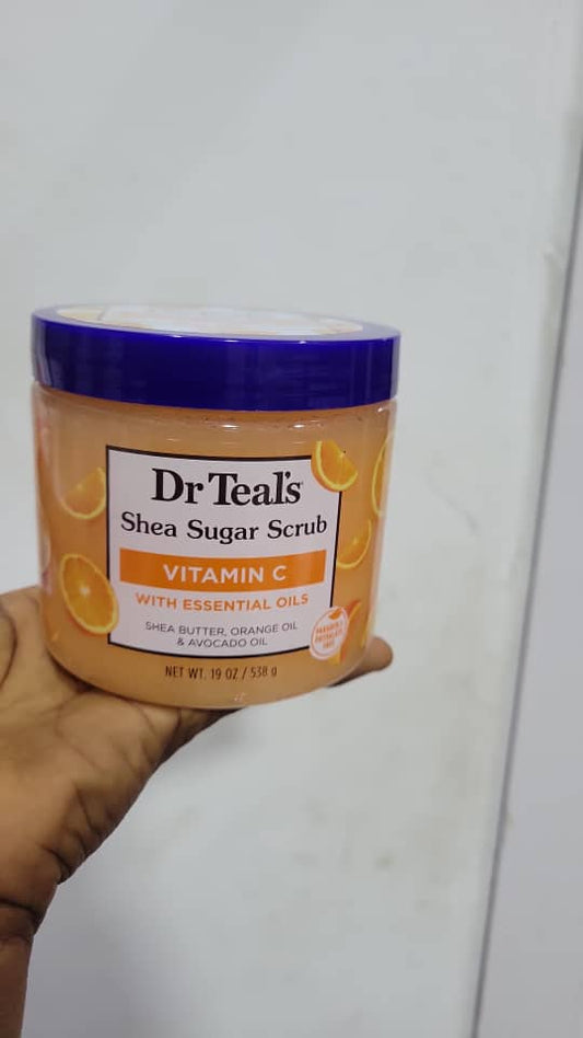 Dr Teals Shea Sugar Vitamin C Scrub