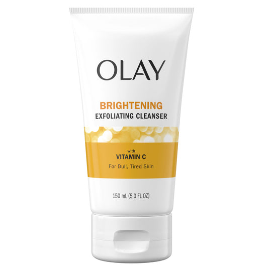 OLAY BRIGHTENING EXFOLIATING CLEANSER WITH VITAMIN C