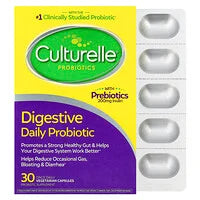 Culturelle Probiotics, Digestive Daily Probiotic, 30 Vegetarian Capsules